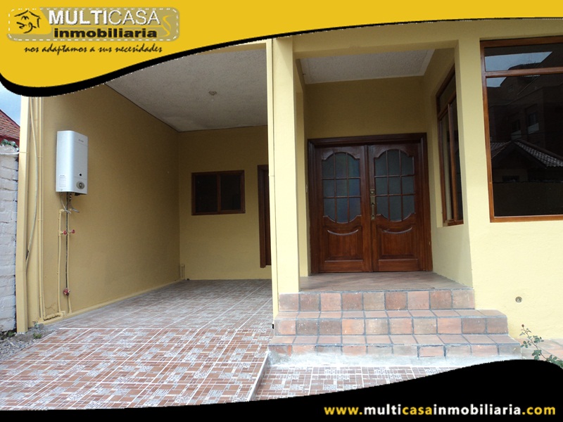 Casa de Arriendo Sector Av. 12 de Octubre. Cuenca-Ecuador