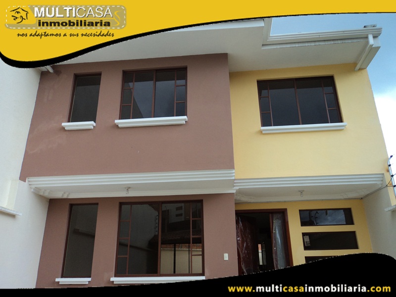 Casa en Venta a Crédito Sector Colegio Borja Cuenca - Ecuador