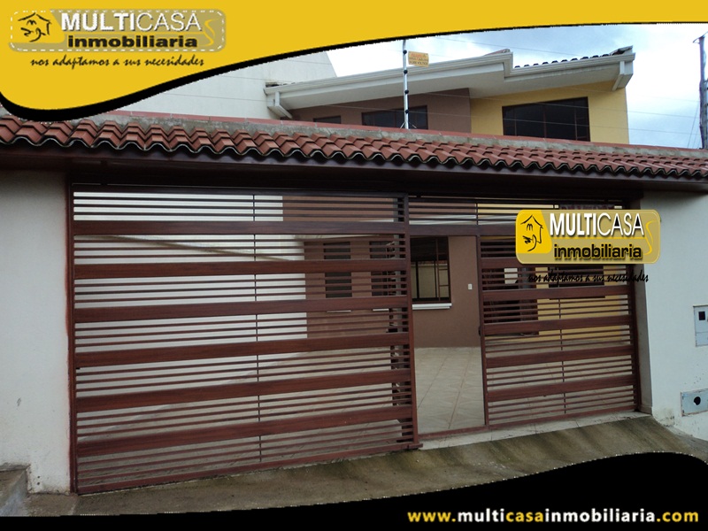 Casa en Venta a Crédito Sector Colegio Borja Cuenca - Ecuador