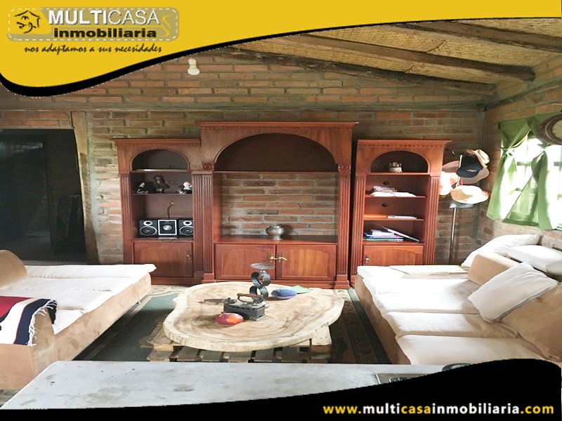 Quinta en Venta a Crédito Amoblada Sector el Descanso Cuenca-Ecuador