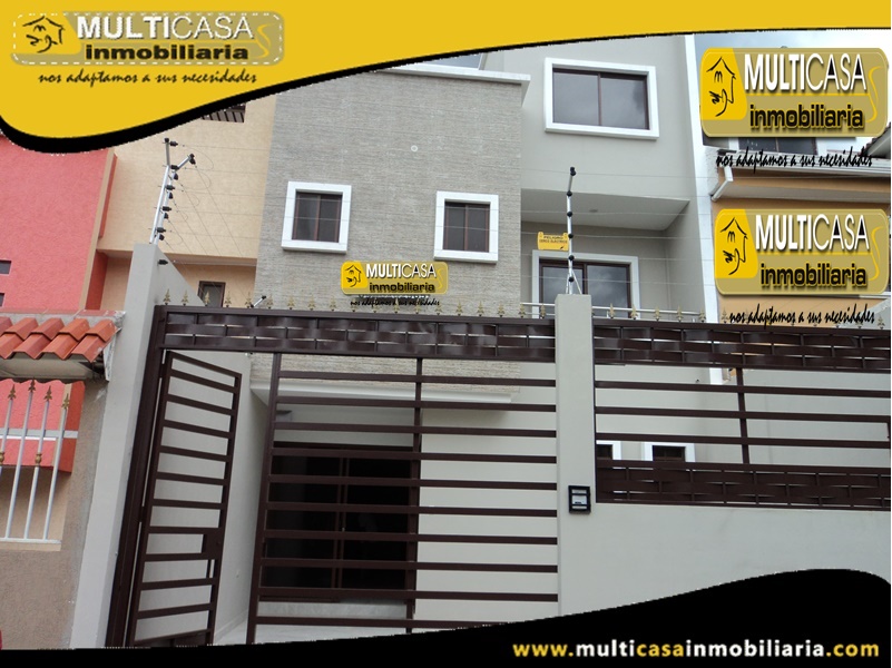 Casa en venta a Crédito Sector El Cebollar Cuenca-Ecuador