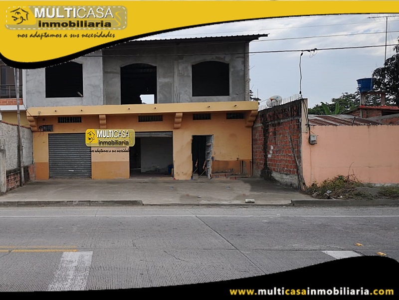 Casa Comercial por Terminar en Venta a Crédito Sector Naranjal-Ecuador