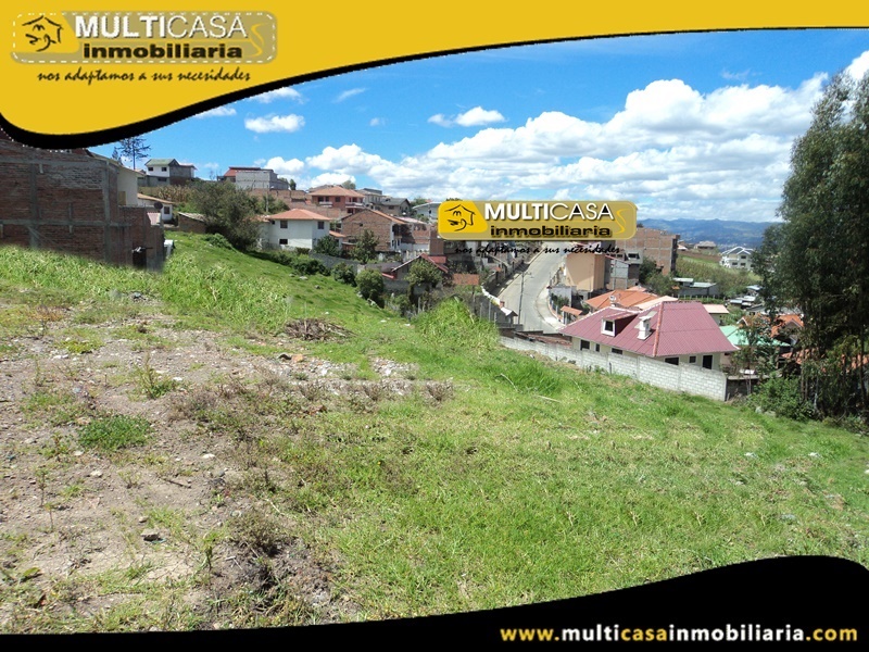 Terreno en Venta a Crédito con Licencia Urbanística Sector los Cerezos Cuenca - Ecuador
