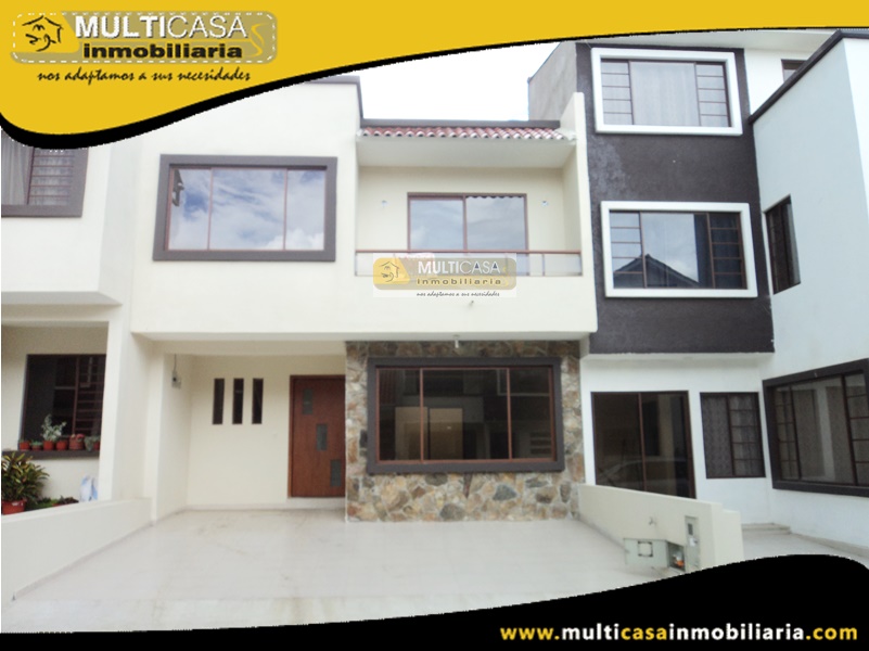 Casa en Arriendo en Condomio Privado Sector Ordoñez lasso Cuenca - Ecuador