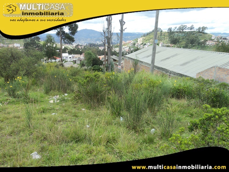 Terreno en Venta a Crédito Sector Miraflores Cuenca-Ecuador