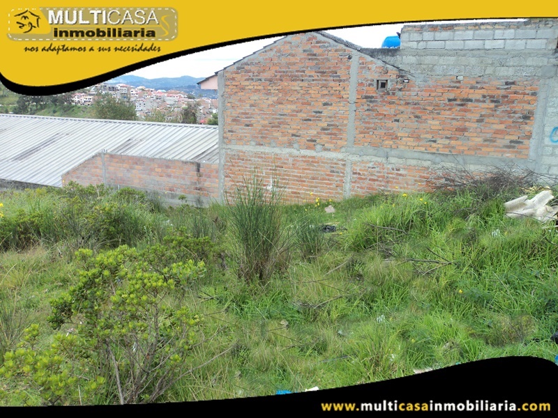 Terreno en Venta a Crédito Sector Miraflores Cuenca-Ecuador