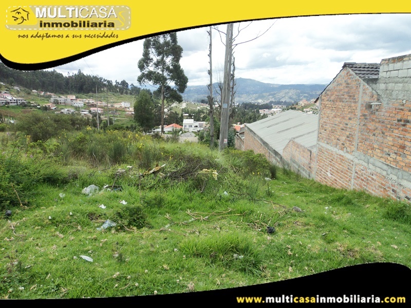 Terreno en Venta a Crédito Sector Miraflores Cuenca-Ecuador