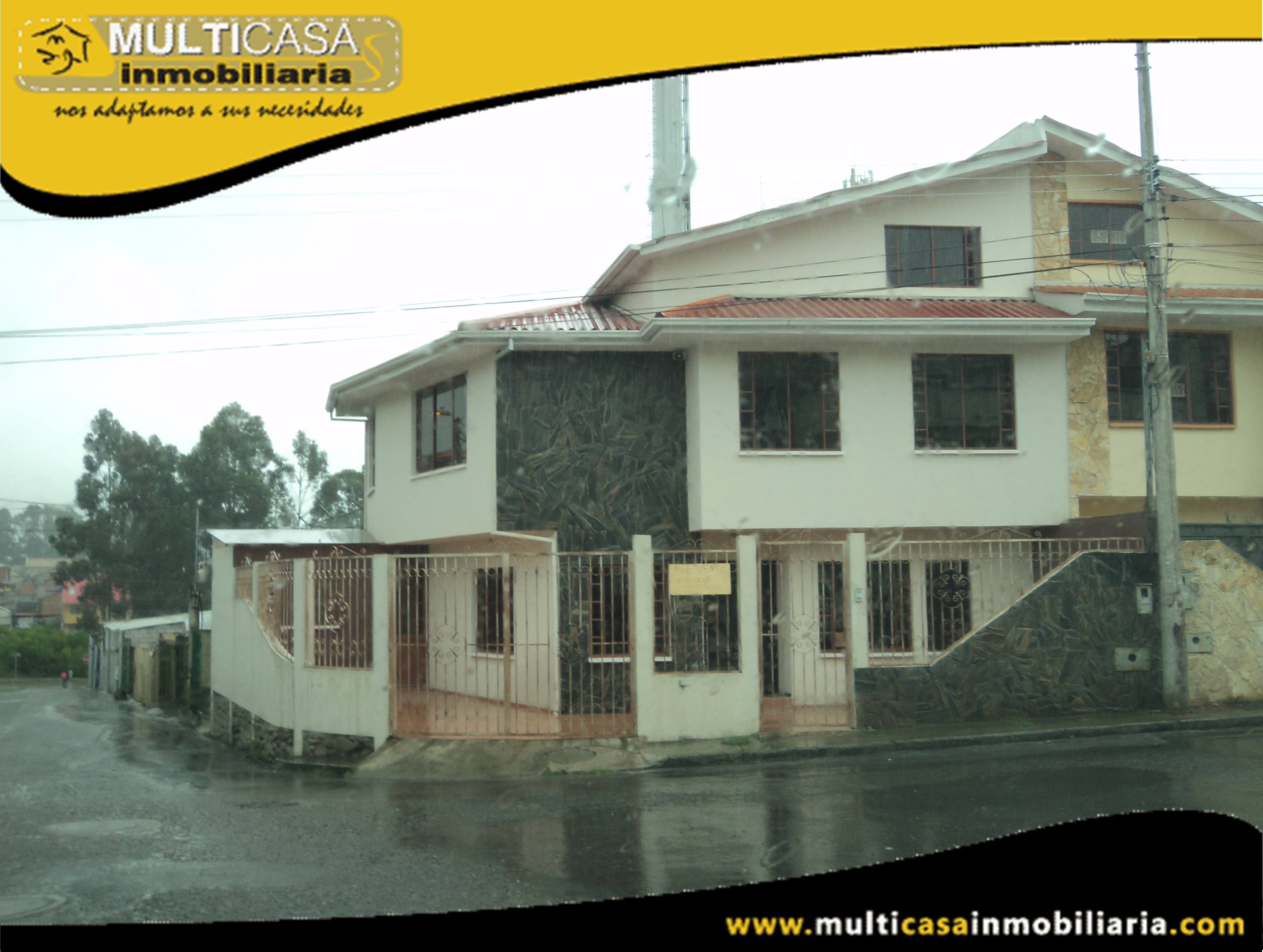 Casa en Venta a Crédito Sector Las Orquídeas Cuenca-Ecuador