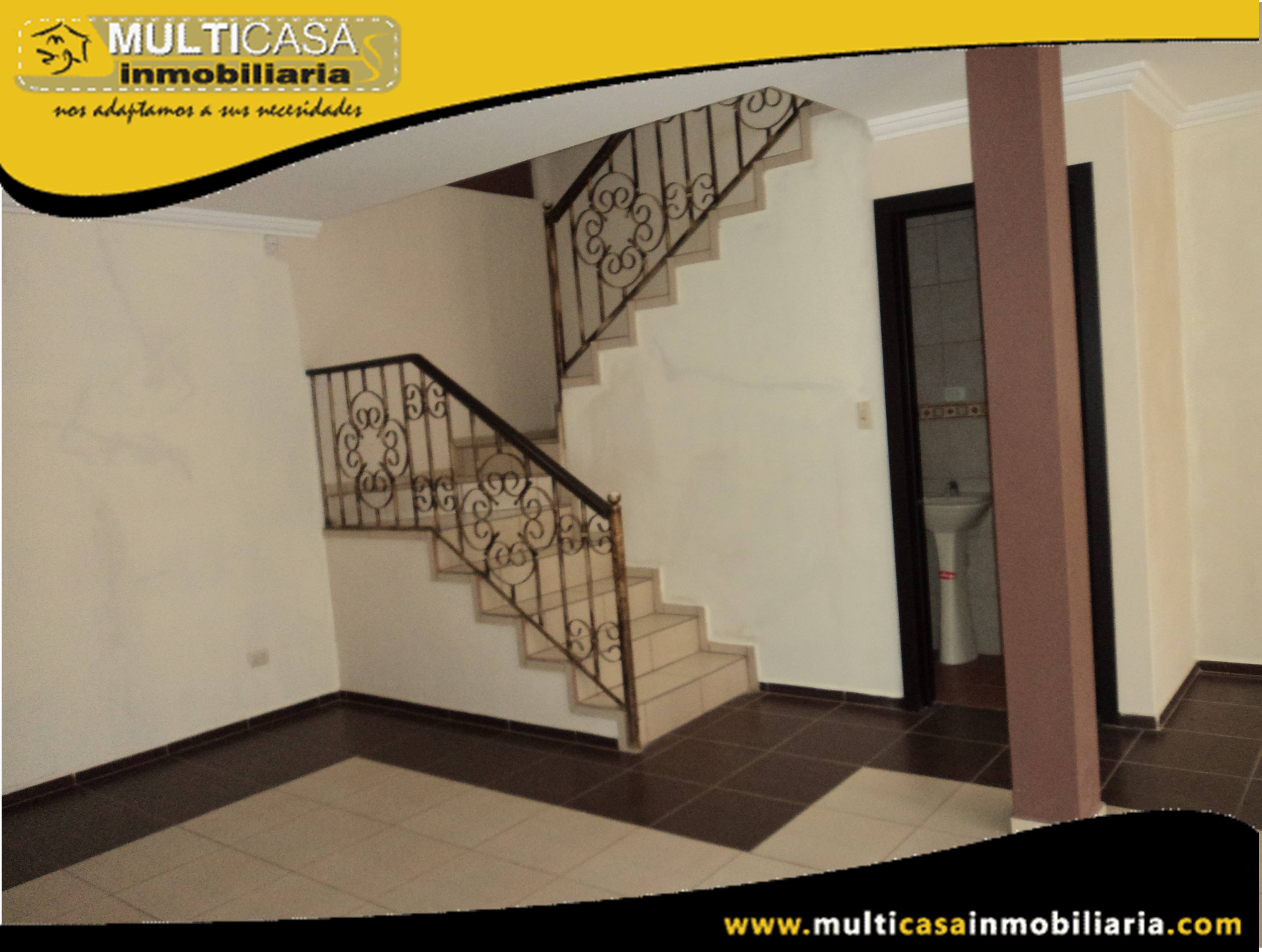 Casa en Venta a Crédito Sector Las Orquídeas Cuenca-Ecuador