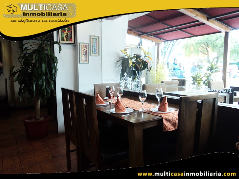 Restaurante-Pizzeria en Venta Sector Remigio Crespo Cuenca-Ecuador