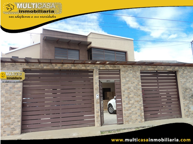 Casa Comercial en Venta a Crédito Sector el Cebollar Cuenca-Ecuador