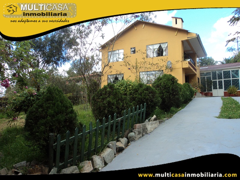 Casa Amoblada en Venta a Crédito Sector Lazareto Cuenca - Ecuador