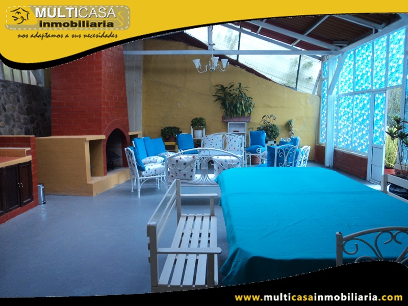 Casa Amoblada en Venta a Crédito Sector Lazareto Cuenca - Ecuador