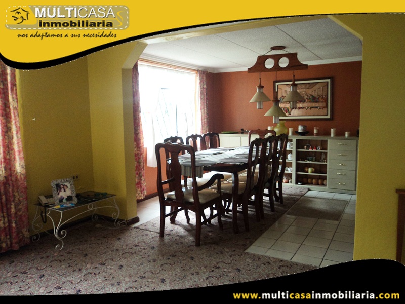 Casa Amoblada en Venta a Crédito Sector Lazareto Cuenca - Ecuador