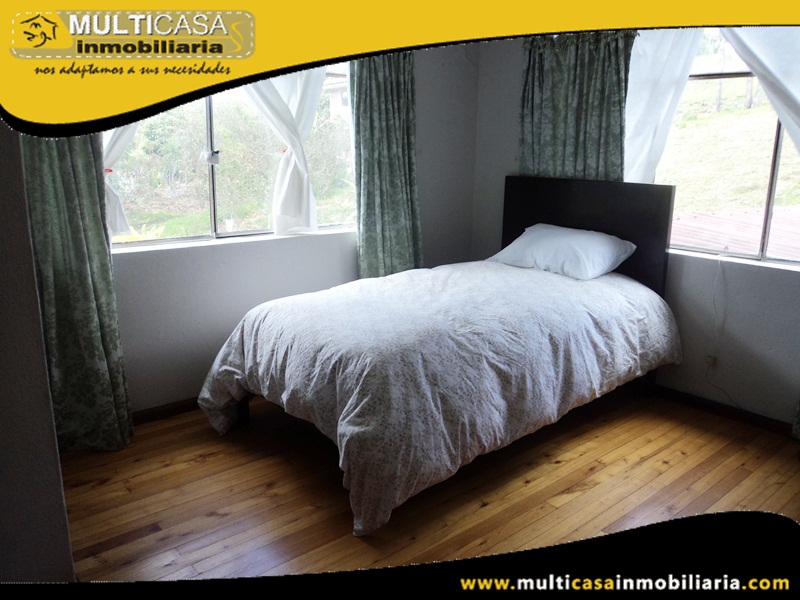 Casa Amoblada en Venta a Crédito Sector Lazareto Cuenca - Ecuador