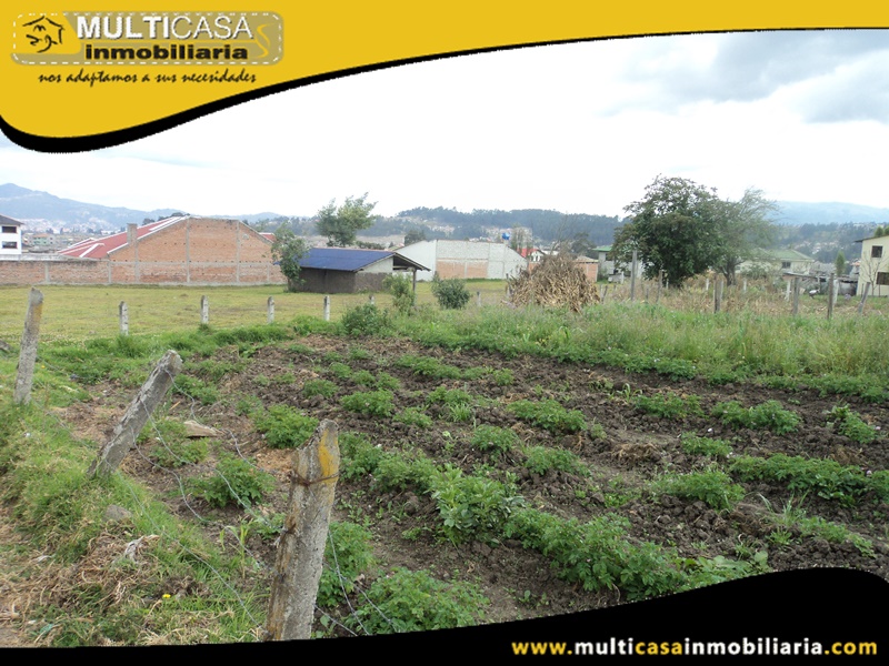 Terreno en Venta a Crédito Sector Ricaurte Cuenca-Ecuador