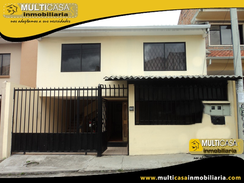 Casa de Oportunidad en Venta de Dos Departamentos Sector Totoracocha Cuenca - Ecuador