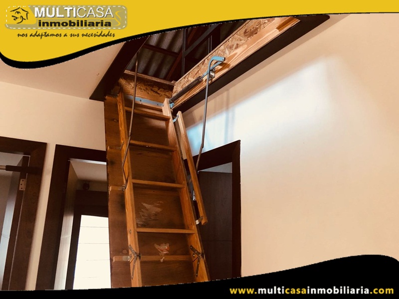Casa Amoblada en Venta a Crédito Sector Seguro Social Cuenca-Ecuador