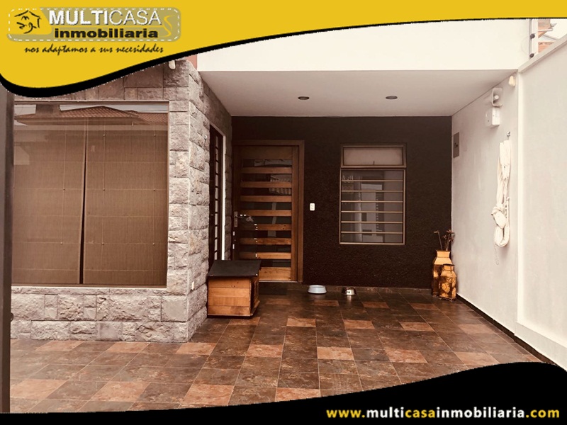 Casa Amoblada en Venta a Crédito Sector Seguro Social Cuenca-Ecuador