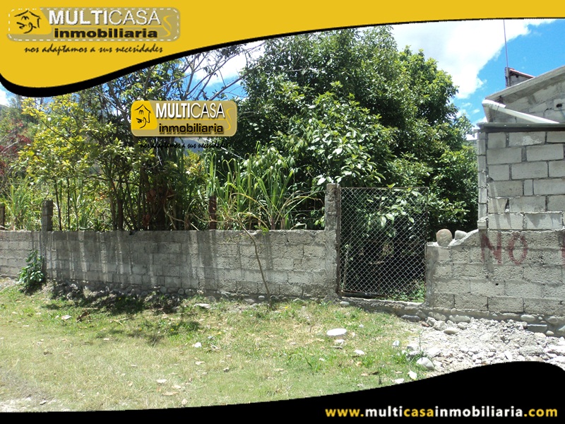 Terreno en Venta a Crédito Sector  Paute - Ecuador