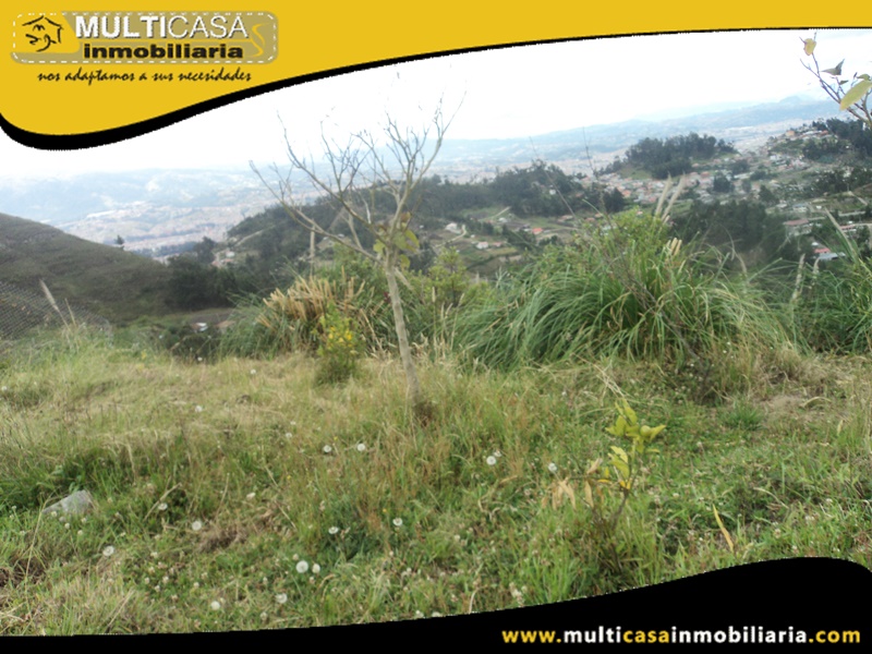 Terreno en Venta a Crédito Sector Turi Cuenca-Ecuador