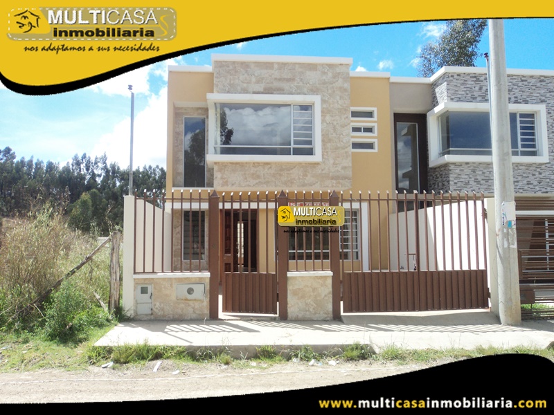 Casa en Venta a Crédito Sector Racar Cuenca -Ecuador