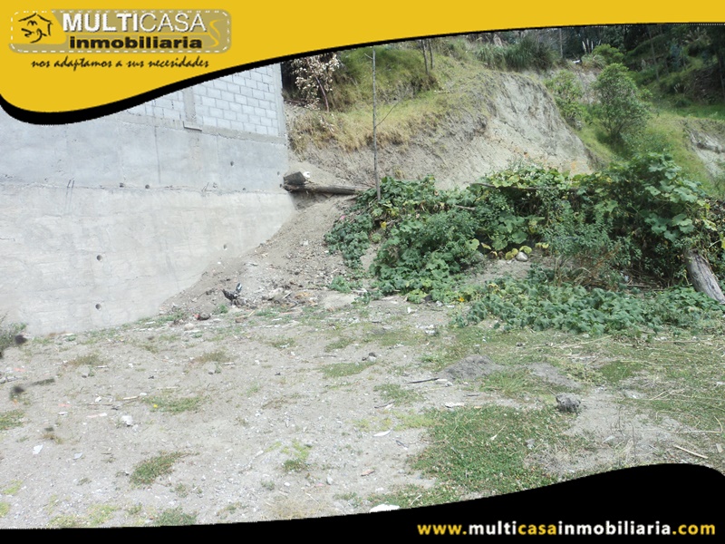 Terreno en Venta a Crédito Sector Camino Viejo a Baños Cuenca-Ecuador