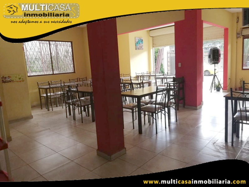 Restaurante en Venta Sector Chilcapamba Cuenca-Ecuador