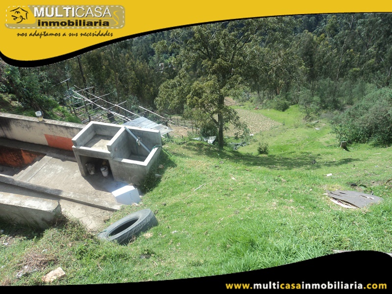 Casa de 5777 metros de terreno  en Venta a Crédito Sector Rayoloma Cuenca-Ecuador