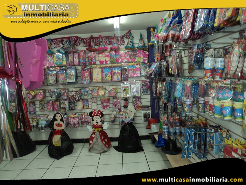Negocio en Venta de Decoración para fiestas Sector Coliseo Mayor Cuenca-Ecuador