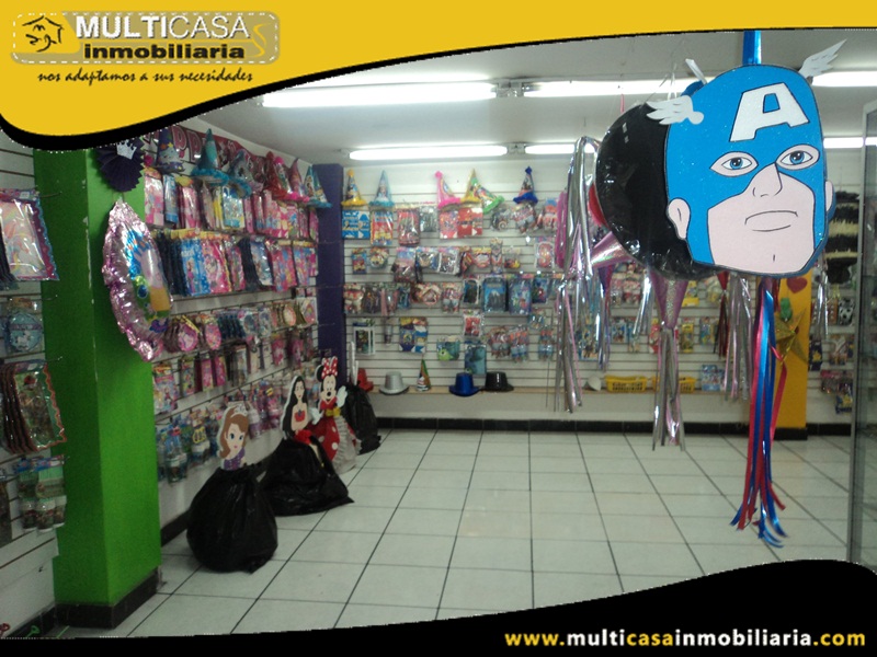 Negocio en Venta de Decoración para fiestas Sector Coliseo Mayor Cuenca-Ecuador