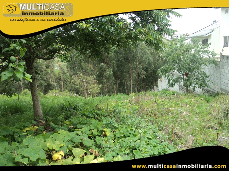Terreno en Venta a Crédito Sector Los Cerezos Cuenca - Ecuador