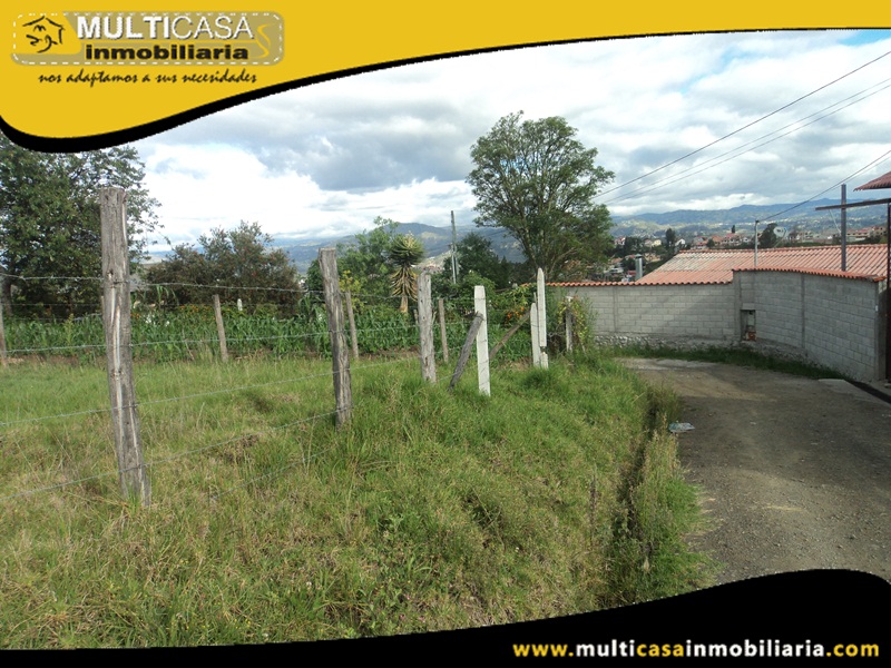 Terreno en Venta a Crédito  Sector Sinincay Cuenca-Ecuador