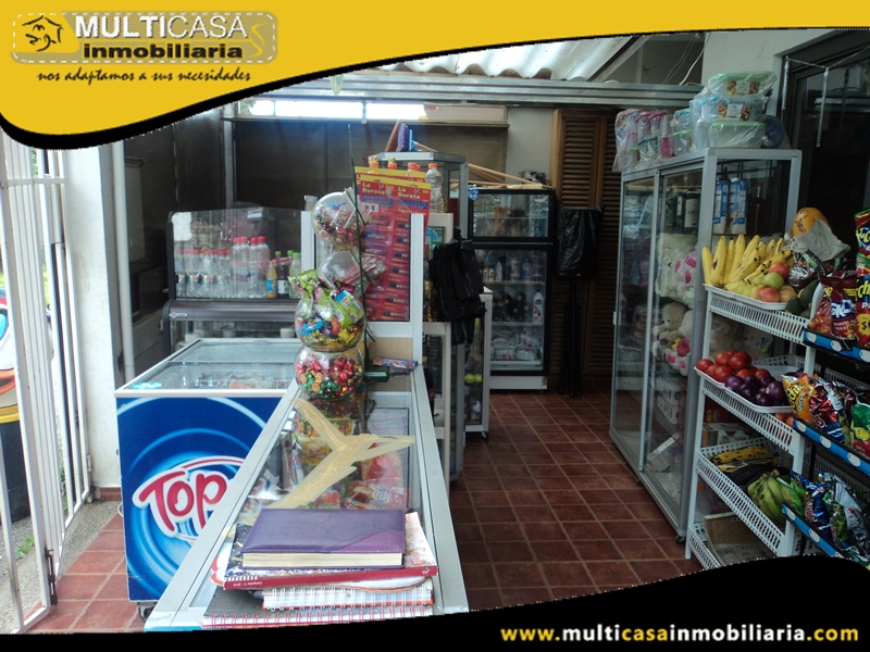 Casa Comercial en Venta a Crédito Sector Narancay Cuenca-Ecuador