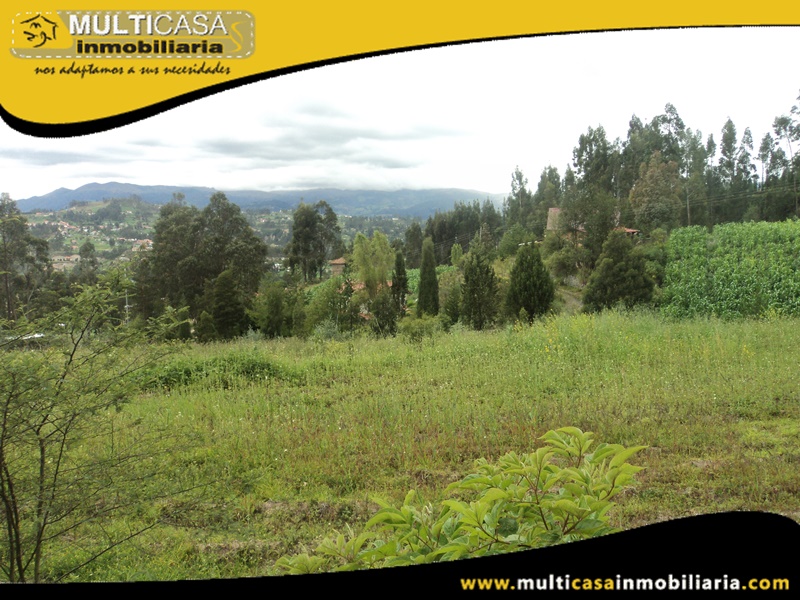 Terreno en Venta a Crédito Sector Llacao Cuenca-Ecuador