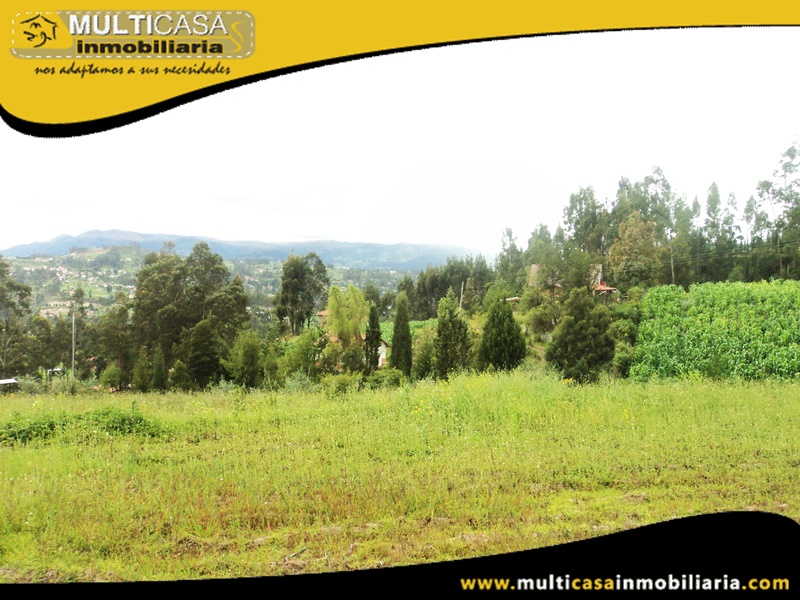 Terreno en Venta a Crédito Sector Llacao Cuenca-Ecuador