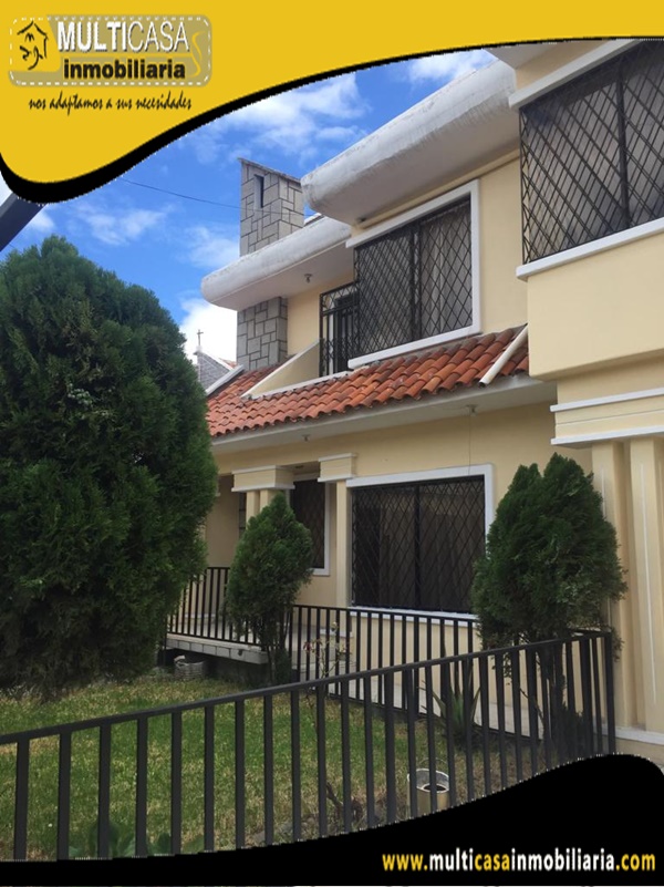 Casa en Venta a Crédito Sector Totoracocha Cuenca-Ecuador