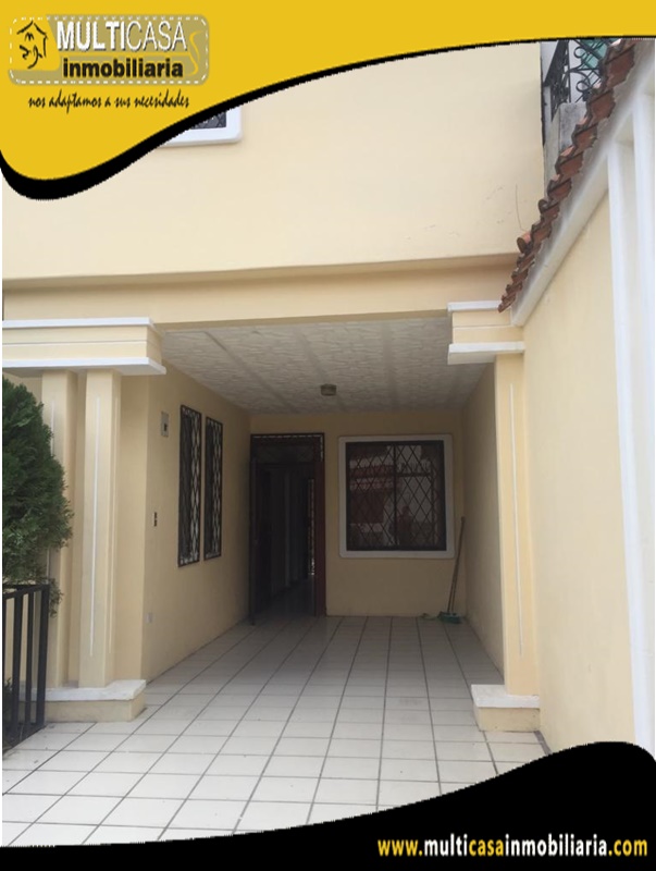 Casa en Venta a Crédito Sector Totoracocha Cuenca-Ecuador