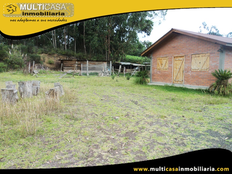Terreno con Media Agua en Venta a Crédito Sector Zullin Azogues-Ecuador