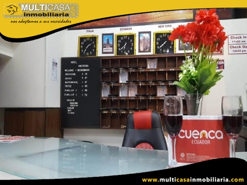 Hotel en Venta a Crédito Sector Chola Cuencana Cuenca-Ecuador
