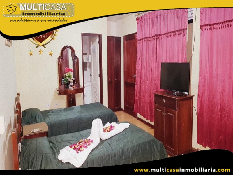 Hotel en Venta a Crédito Sector Chola Cuencana Cuenca-Ecuador