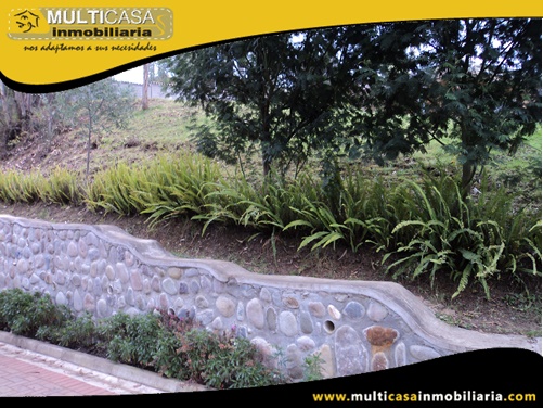 Terreno de 521m2 en Venta a Crédito en Ciudadela Privada Sector Chilcapamba Cuenca - Ecuador