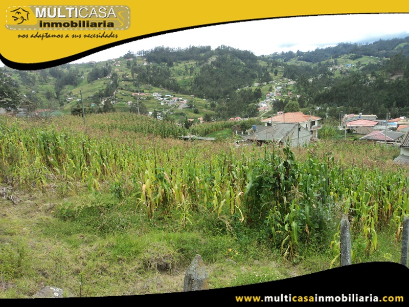 Terreno de 360m2 en Venta a Credito Sector San Antonio-Biblián-Ecuador