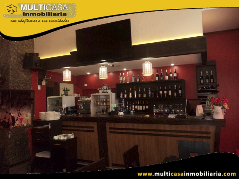 Venta de Bar - Restaurante Sector Centro Histórico Cuenca - Ecuador