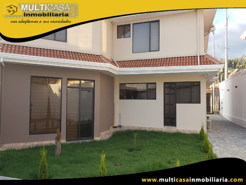 Casa en Venta a Crédito Sector Challuabamba Cuenca - Ecuador