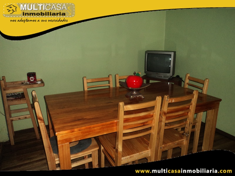 Casa de Tres Departamentos en Venta a Crédito Sector Totoracocha Cuenca-Ecuador