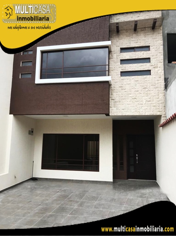Casa en Venta a Crédito en Condominio Privado Sector Gran Manzana Cuenca - Ecuador