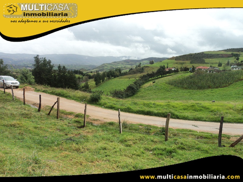 Terreno de 5382.5 m2 en Venta a Crédito Sector San José de Raranga - Ecuador