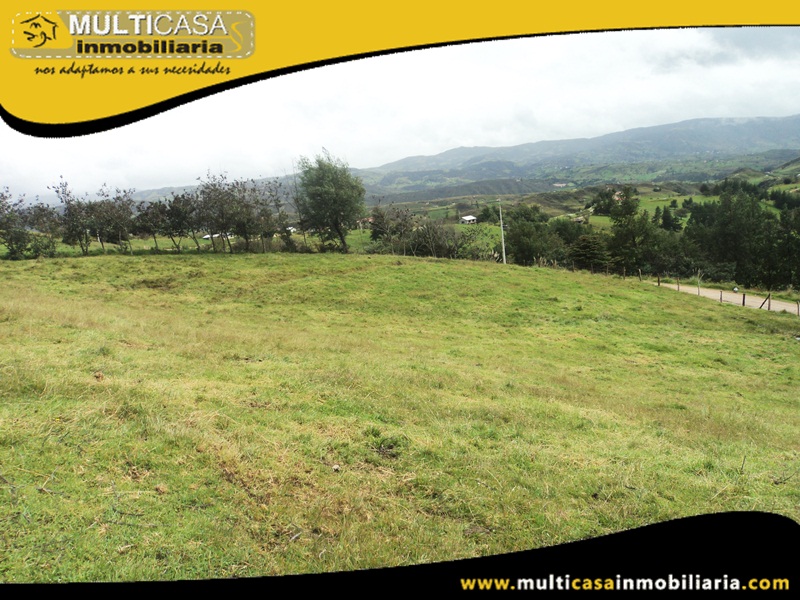 Terreno de 5382.5 m2 en Venta a Crédito Sector San José de Raranga - Ecuador