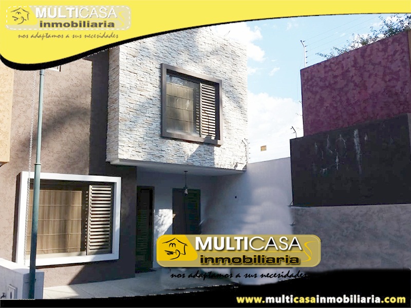 Casa en Condominio Privado de Venta a Crédito Sector Av. González Suárez Cuenca - Ecuador